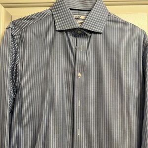 Jos A Banks Mens Dress Shirt Slim Fit Size 16-33